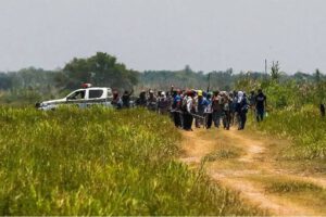 La invasión de tierras en Bolivia