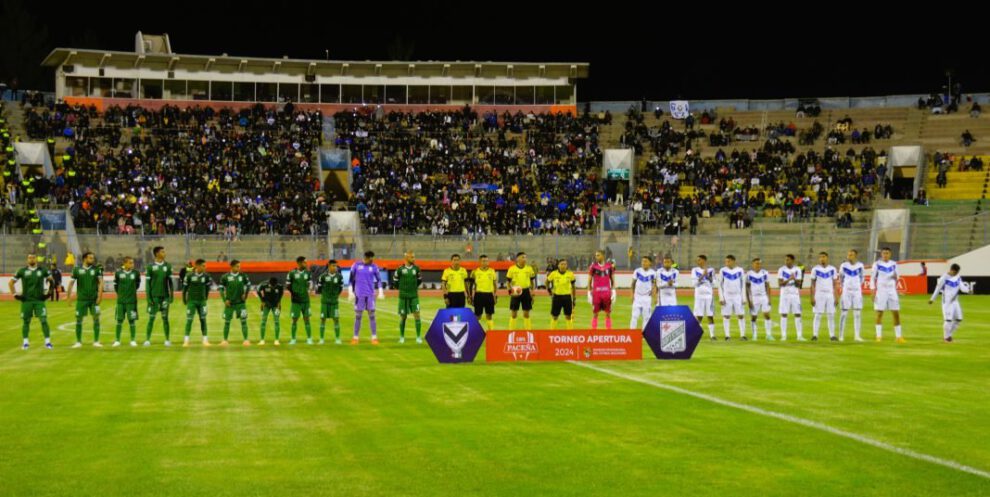 GV San José y Oriente Petrolero en el torneo Apertura