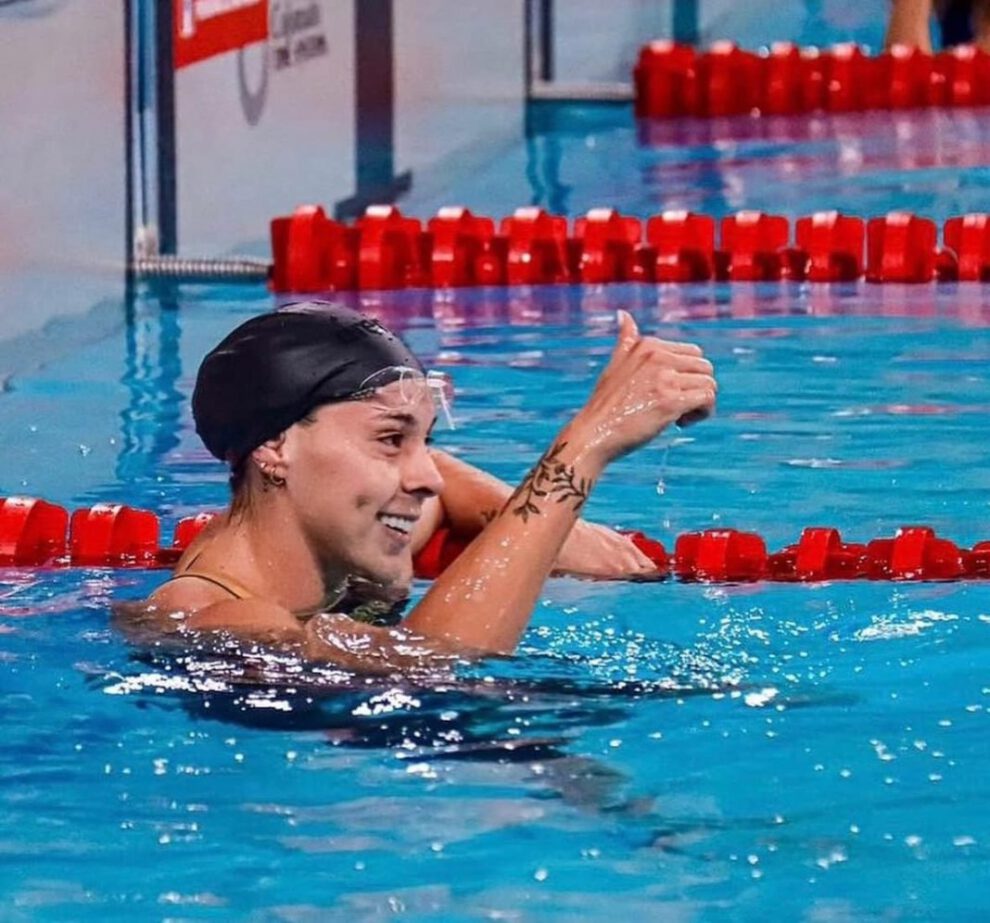 María José Ribera destaca en los 50 metros libres de los Juegos Olímpicos París 2024