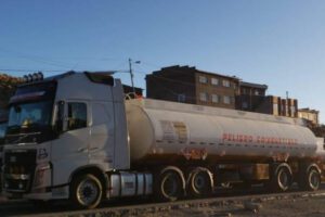 Distribución de combustible en el país