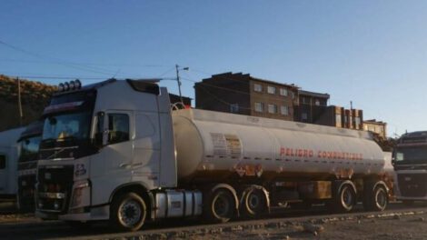 Distribución de combustible en el país