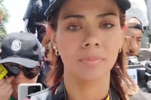 Dayana Krays, periodista ecuatoriana liberada en Venezuela