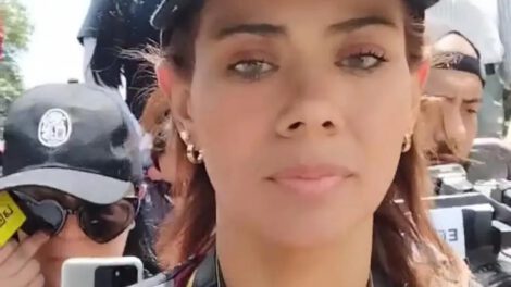 Dayana Krays, periodista ecuatoriana liberada en Venezuela