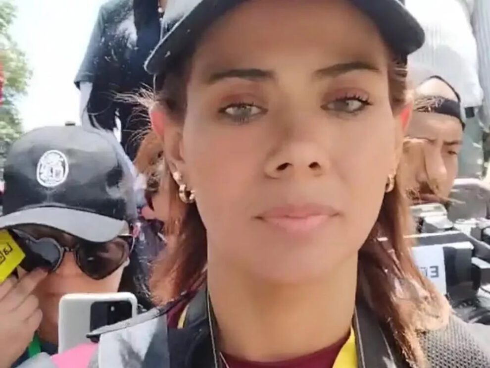Dayana Krays, periodista ecuatoriana liberada en Venezuela