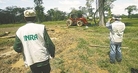 Saneamiento de tierras en Bolivia