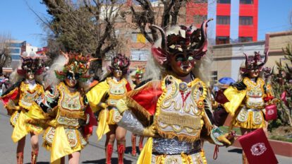 Encuentro Mundial de Danzas en Oruro