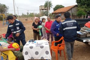 Atenciones médicas en incendios en comunidades afectadas