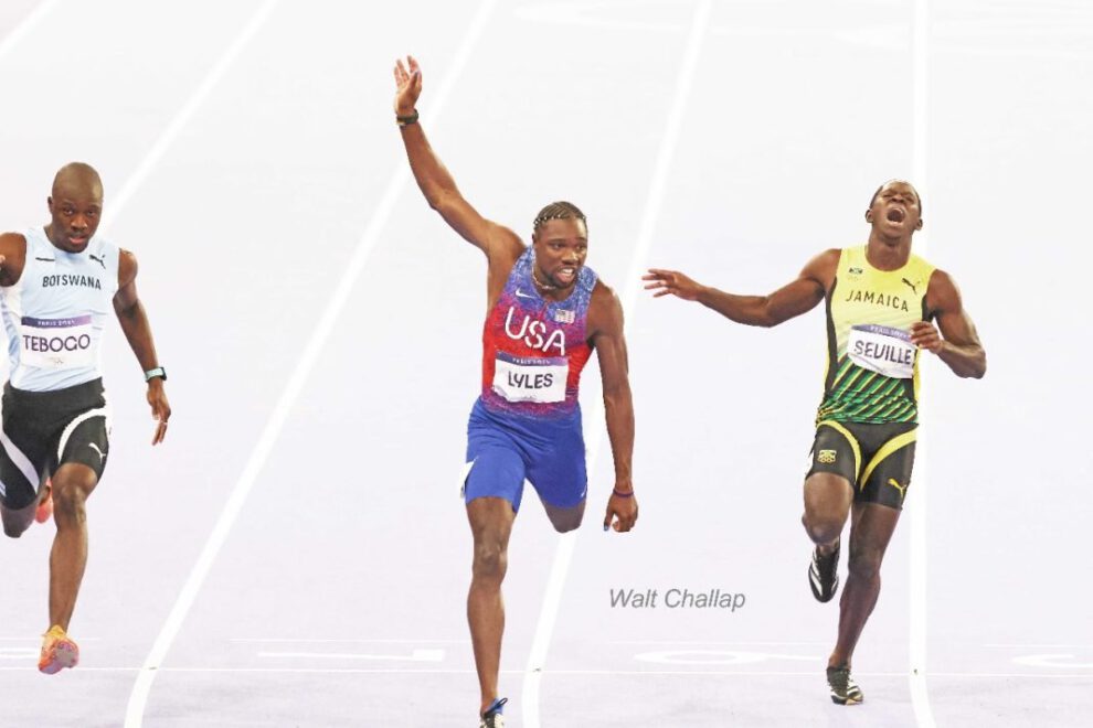 Noah Lyles el más veloz del mundo en París 2024