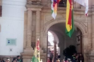 199 años de independencia en Bolivia en la Casa de la Libertad