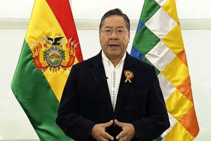 Luis Arce saludo comunidad boliviana en el extranjero