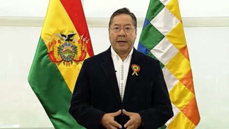 Luis Arce saludo comunidad boliviana en el extranjero