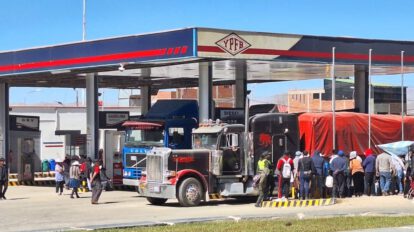 sobredemanda de gasolina en Bolivia