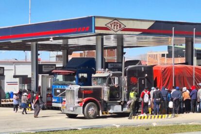 sobredemanda de gasolina en Bolivia