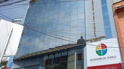 Defensoría del Pueblo Bolivia exige un acuerdo nacional