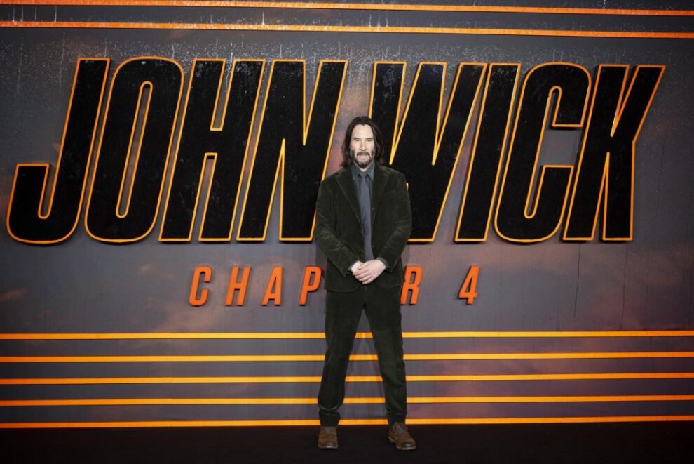 Fotografía de archivo de John Wick con Keanu Reeves