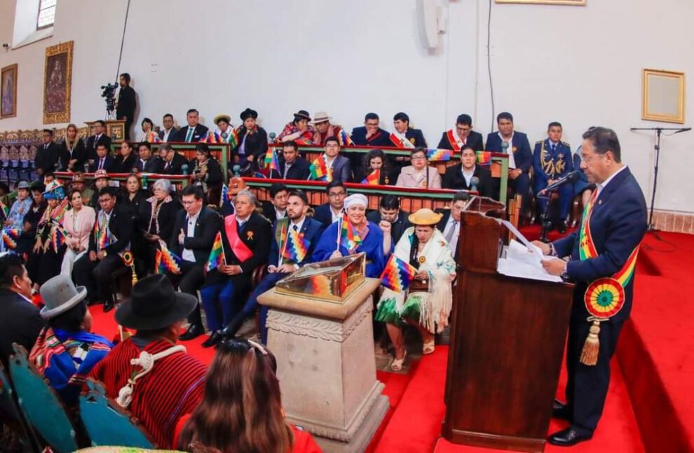 referéndum sobre subvención de hidrocarburos propuesto por Luis Arce