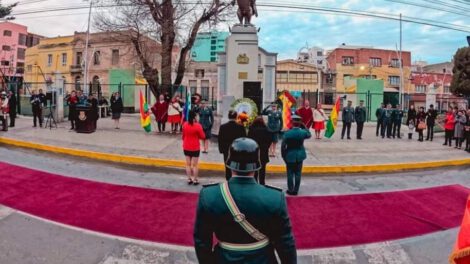 199 años de Independencia de Bolivia en Oruro
