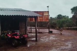 Lluvia en Roboré tras incendios forestales