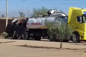 Explosión de carro cisterna en Cochabamba