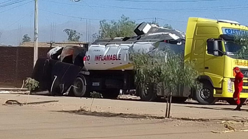 Explosión de carro cisterna en Cochabamba
