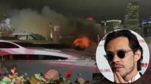Incendio en propiedad de Marc Anthony