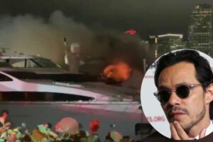 Incendio en propiedad de Marc Anthony