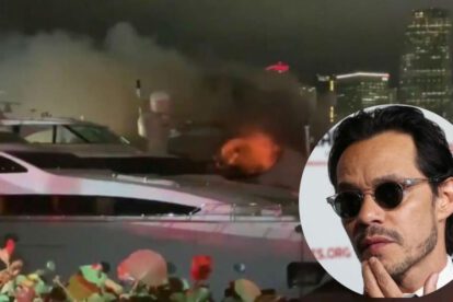 Incendio en propiedad de Marc Anthony