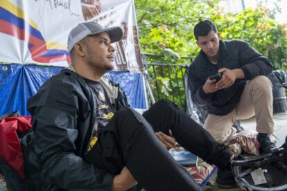 Huelga de hambre en Nueva York por crisis en Venezuela