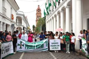paro de salud en Santa Cruz por incumplimiento de pagos