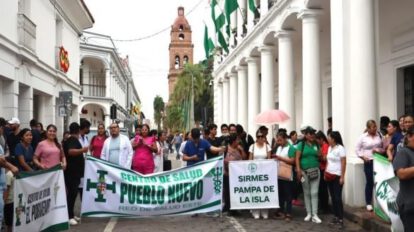 paro de salud en Santa Cruz por incumplimiento de pagos