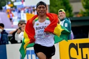 Héctor Garibay, orureño que representa en los Juegos Olímpicos en París