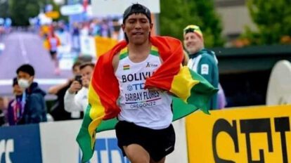 Héctor Garibay, orureño que representa en los Juegos Olímpicos en París, Francia