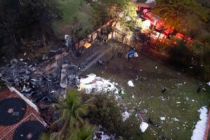 Accidente aéreo en Brasil con 62 muertos