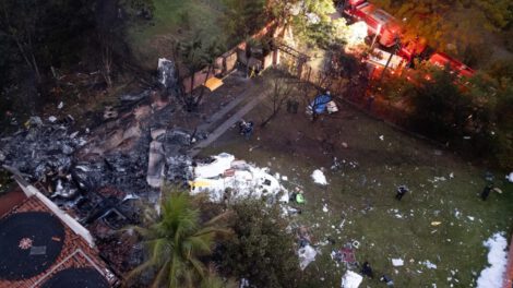 Tragedia aérea en Brasil: De los 62 muertos, 24 han sido identificados