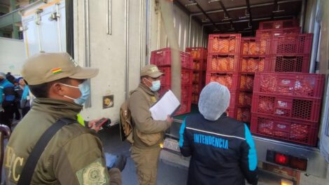 Operativo en La Paz contra el agio y la especulación