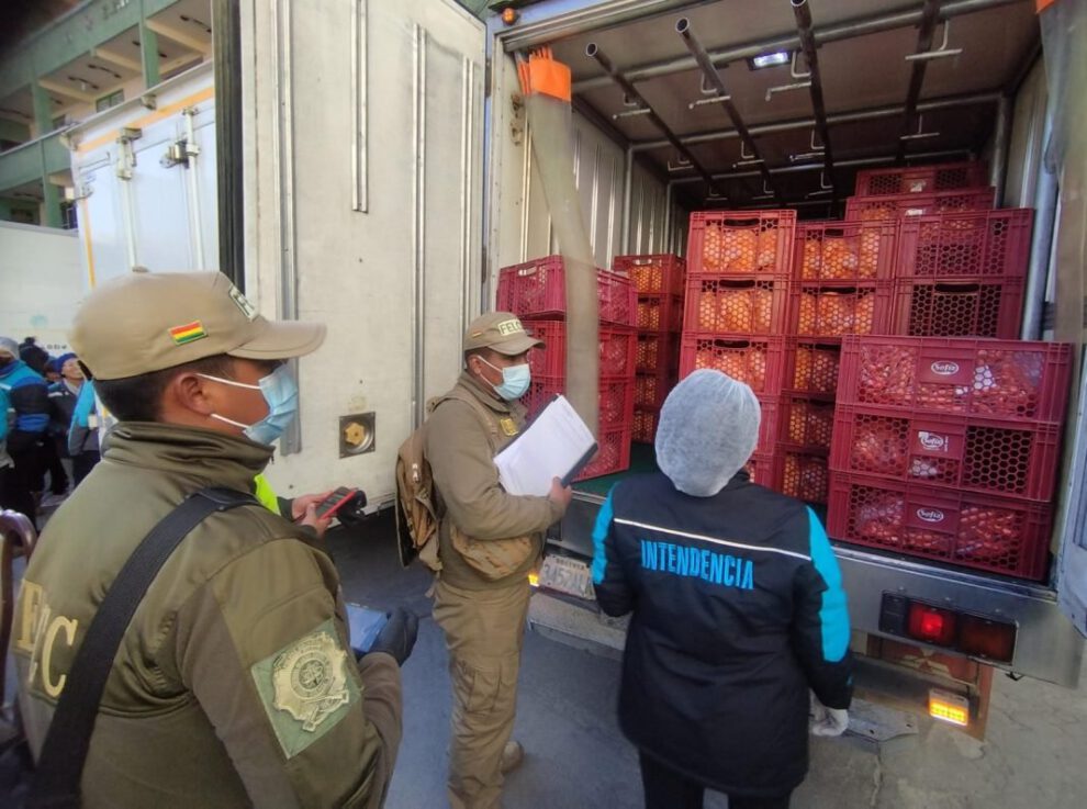 Operativo en La Paz contra el agio y la especulación