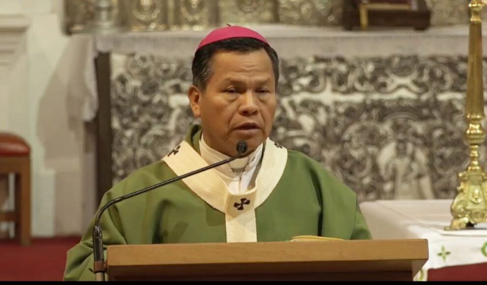 Monseñor Leigue llama a dejar amargura y maldad en la sociedad boliviana
