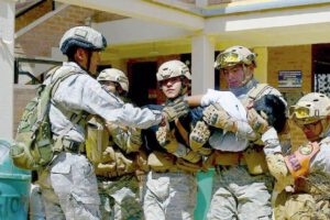 Simulacro de respuesta ante sismo en Cochabamba