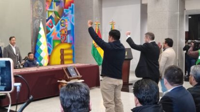 Nuevos ministros en Bolivia destacan importancia del diagnóstico previo