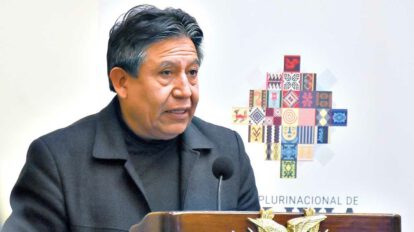 Comicios judiciales en Bolivia con David Choquehuanca