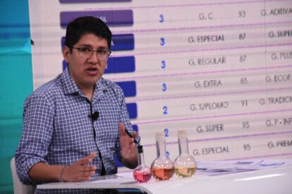 Gasolina de 95 octanos en Bolivia