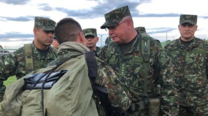 Liberación de soldados en Colombia