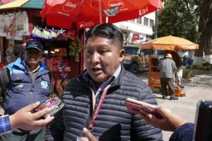 Suspensión de Richard Mamani en la Fedjuve de Oruro