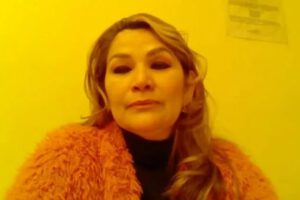 Jeanine Áñez critica a Luis Arce por deslindar responsabilidades en la subvención del combustible