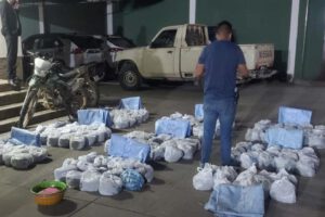 Incautación de marihuana en Sacaba