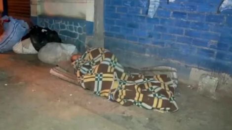 Humberto sin techo en Cochabamba