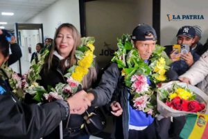 Héctor Garibay, el mejor atleta boliviano que arribó al país