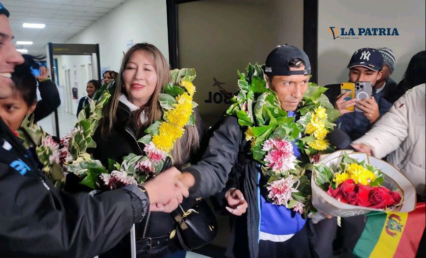 Héctor Garibay, el mejor atleta boliviano que arribó al país