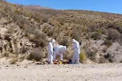 muerte de una mujer en Huanuni