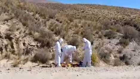 muerte de una mujer en Huanuni